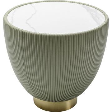 Table d&#039;appoint Endless Vegas vert rond 47