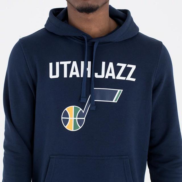 NEW ERA Utah Jazz NBA Felpa con Cappuccio  