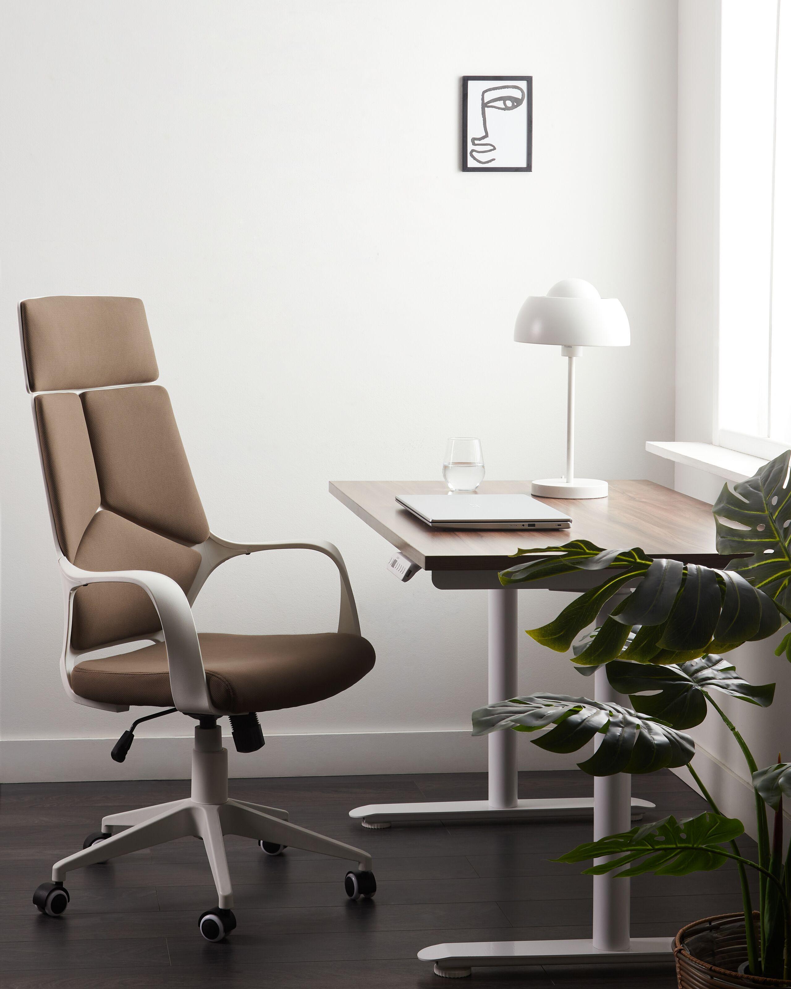 Beliani Chaise de bureau en Polyester Moderne DELIGHT  