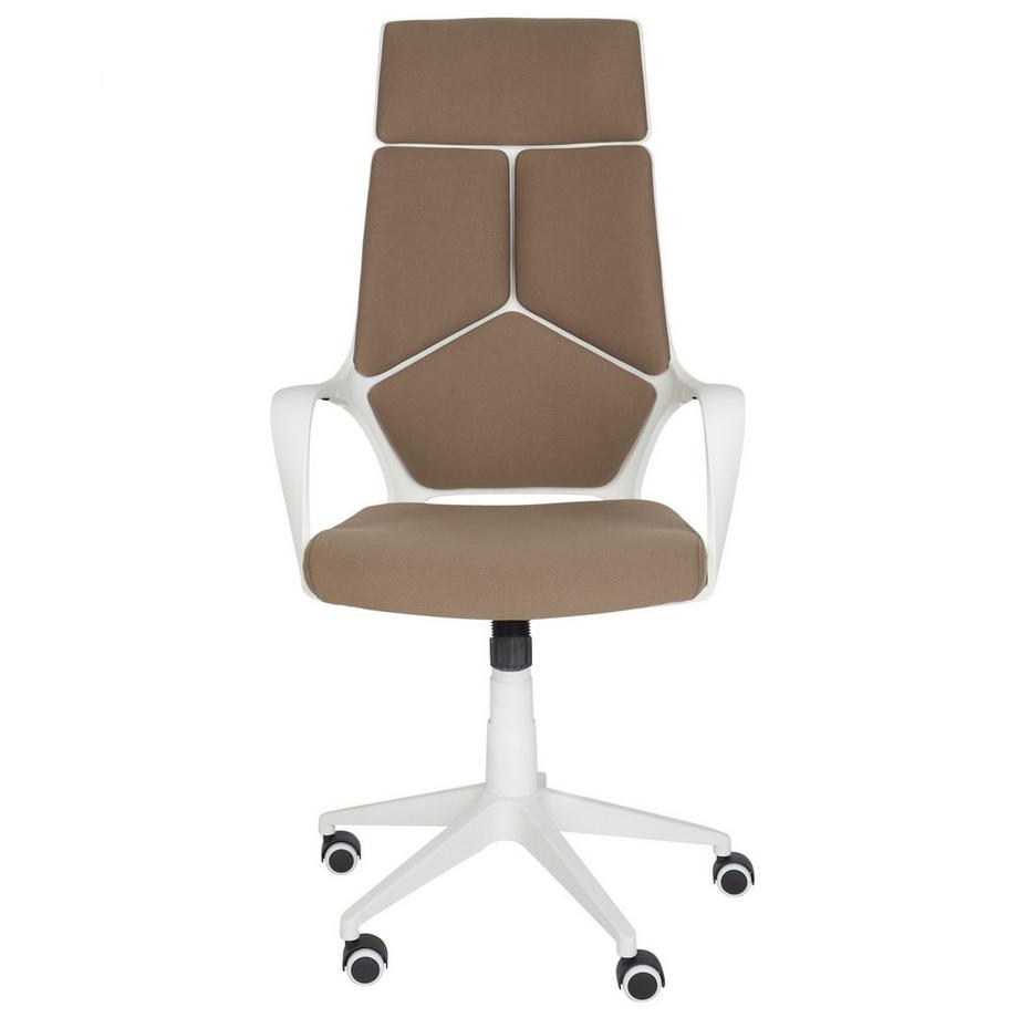 Beliani Bürostuhl aus Stoff Minimalistisch DELIGHT  