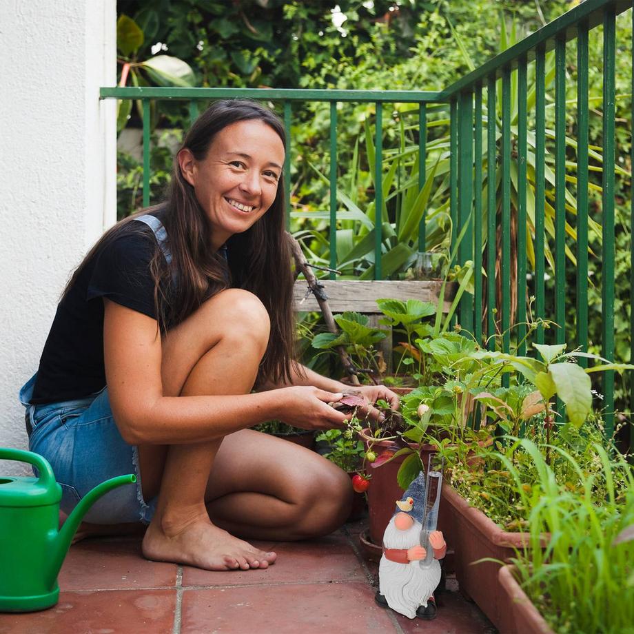 Northix  Regenmesser Gartenzwerg 
