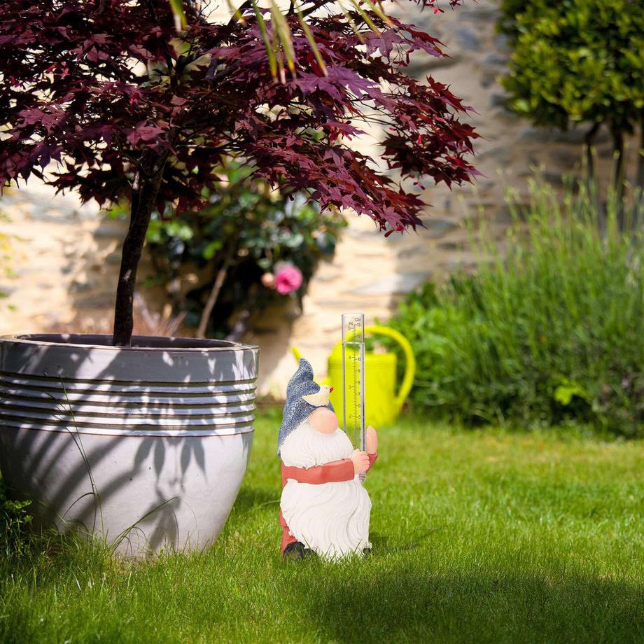 Northix  Regenmesser Gartenzwerg 