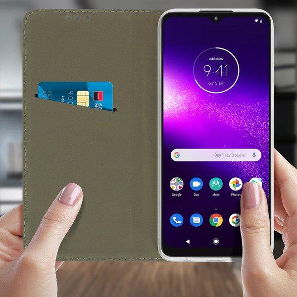 Avizar  Custodia a libro Motorola Moto G50 nera 