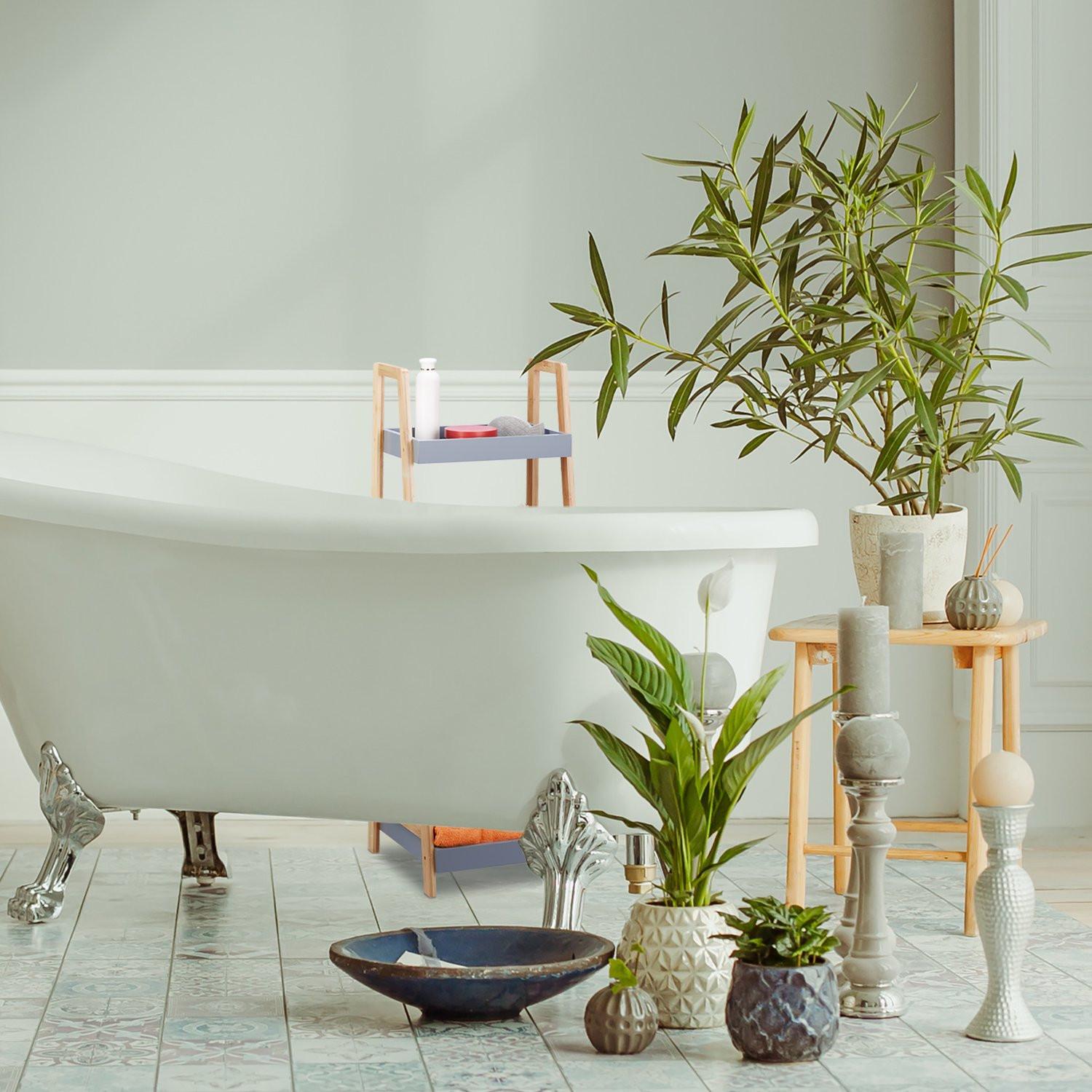 B2X Bambus Badezimmerregal mit 4 Ablagen  