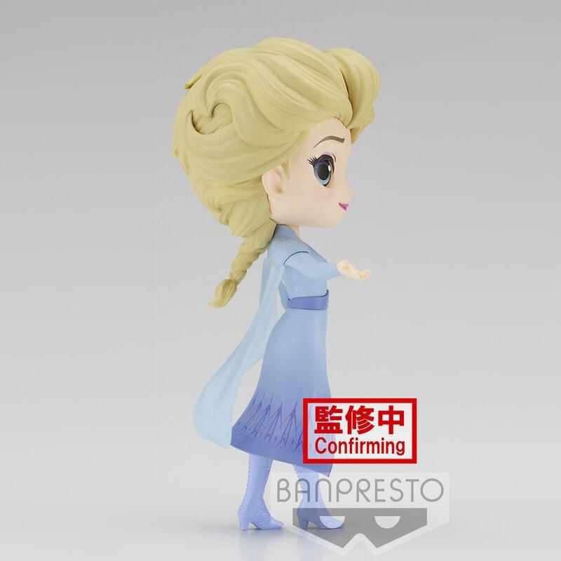 Banpresto  Personaggi Disney Frozen 2 Elsa Ver.A Q posket figura 14 cm 