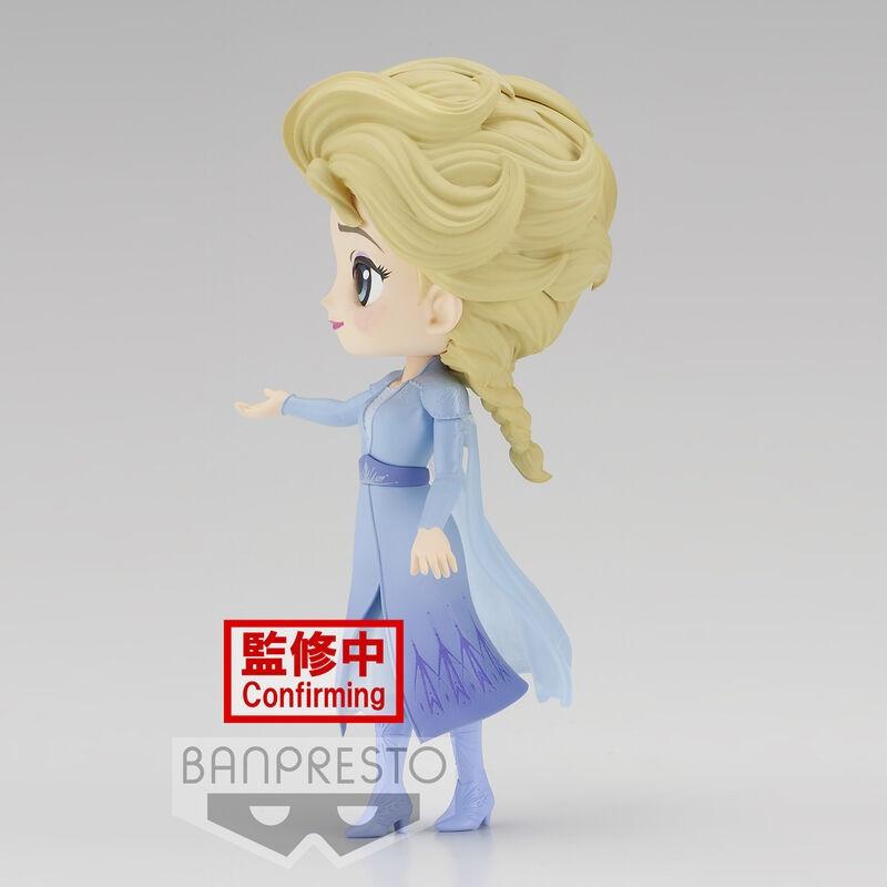 Banpresto  Personaggi Disney Frozen 2 Elsa Ver.A Q posket figura 14 cm 