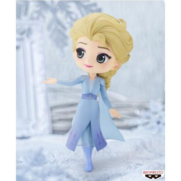 Banpresto  Disney Frozen 2 Vol.2 Q Posket: Elsa (A) 14cm 