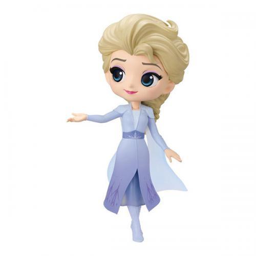 Banpresto  Personaggi Disney Frozen 2 Elsa Ver.A Q posket figura 14 cm 