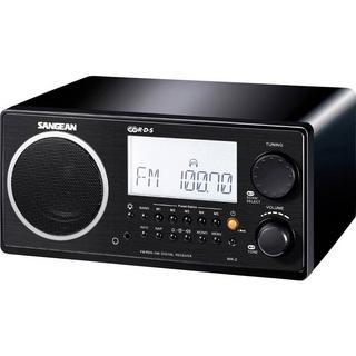 SANGEAN  Sangean WR-2 Radio da tavolo Radio FM, nero MW 