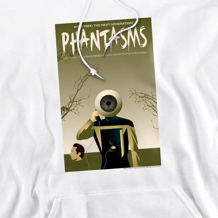 Star Trek The Next Generation Season 7 Episode 6 Felpa con Cappuccio  