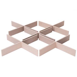 Beliani Piattaforma per letto ad acqua DURABLE in Fibra a media densità (MDF)  