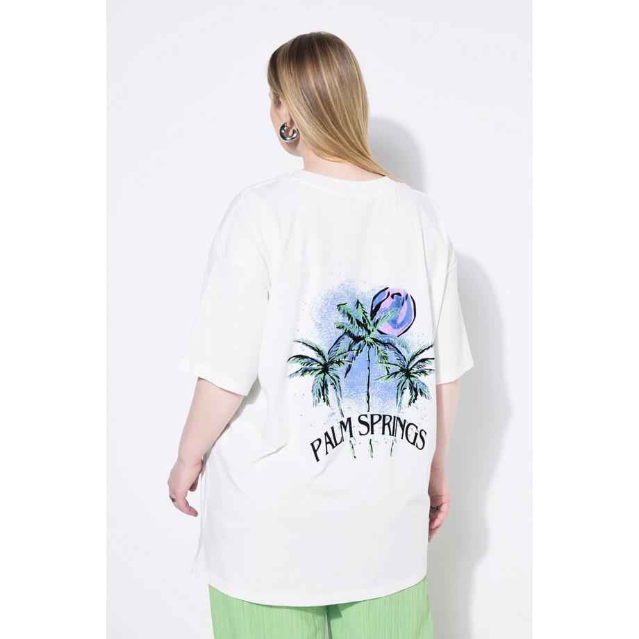 Studio Untold T-shirt oversize maniche corte stampa posteriore  