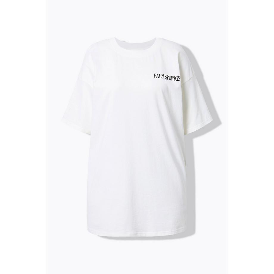 Studio Untold T-shirt oversize maniche corte stampa posteriore  