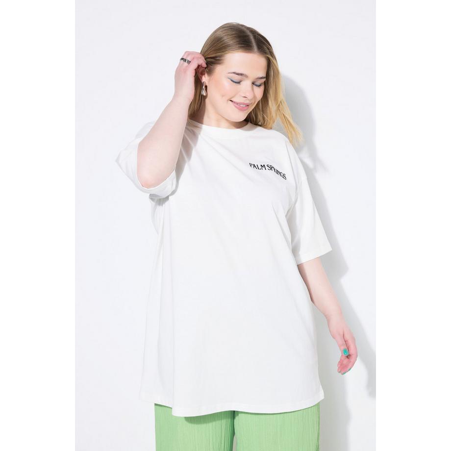 Studio Untold T-shirt oversize maniche corte stampa posteriore  