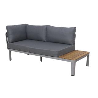 mutoni Gartensofa Madrid 2-Sitzer mit Ablage  