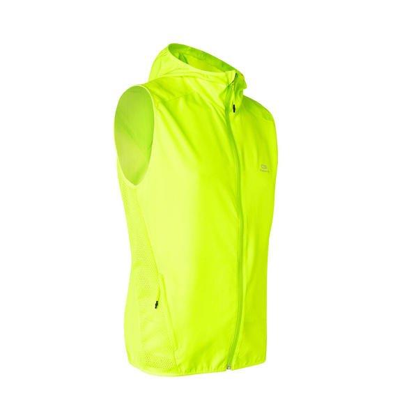 Veste kalenji jaune fluo et online noir