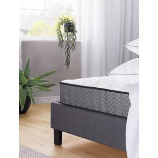 Beliani Matelas à ressorts ensachés en Polyester BLISS - Dur  