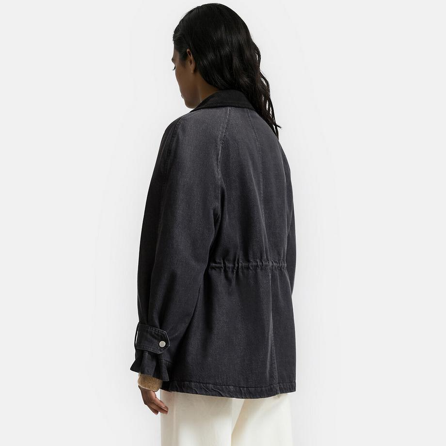 La Redoute Collections Manteau mi-long avec fermeture zippée  