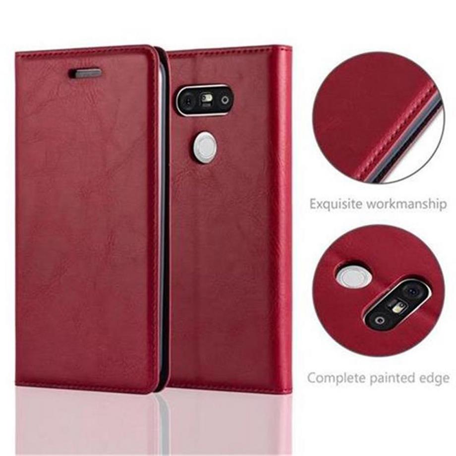 Cadorabo  Hülle für LG G5 Magnetverschluss, Kartenfach 
