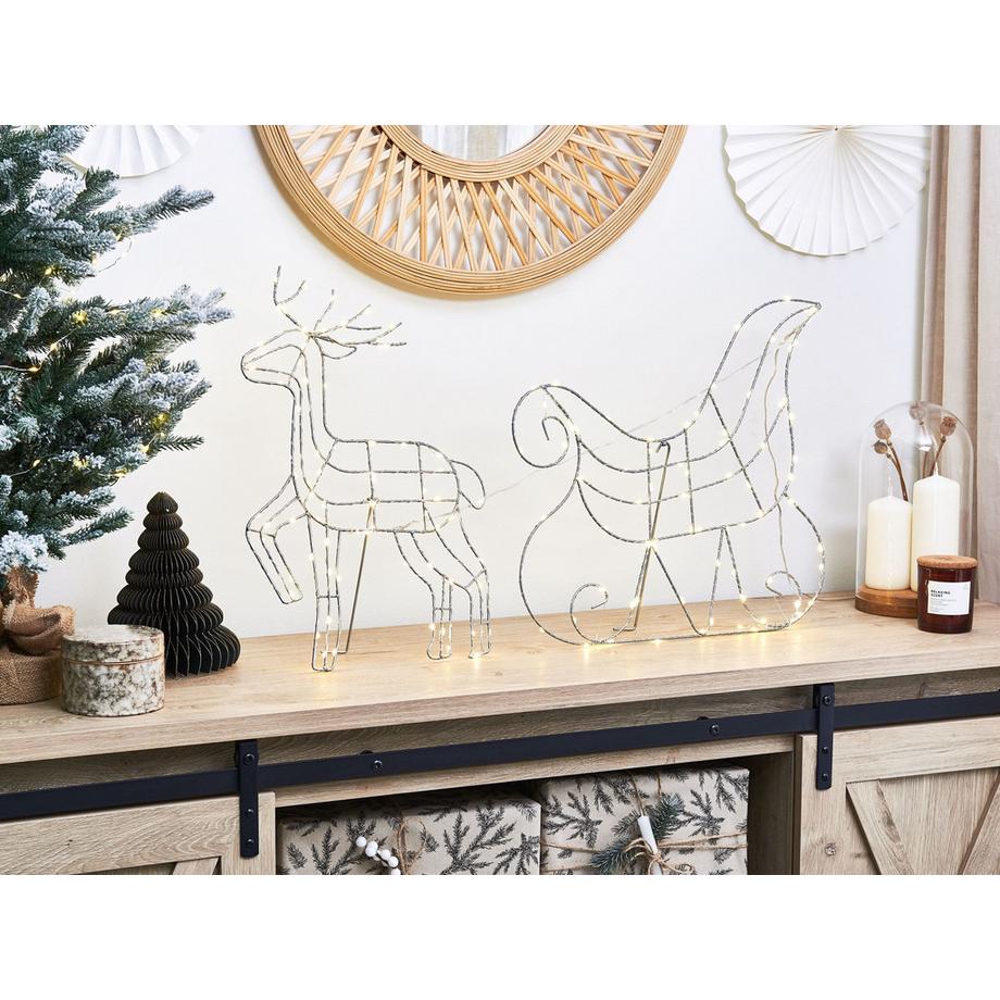 Beliani Decorazione per esterni en Ferro Classico SAIJA  