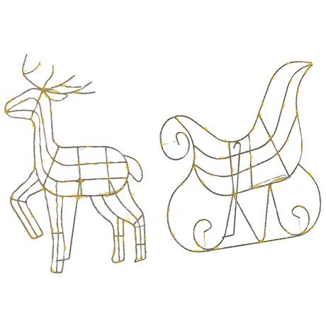 Beliani Decorazione per esterni en Ferro Classico SAIJA  