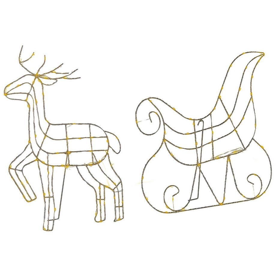 Beliani Decorazione per esterni en Ferro Classico SAIJA  