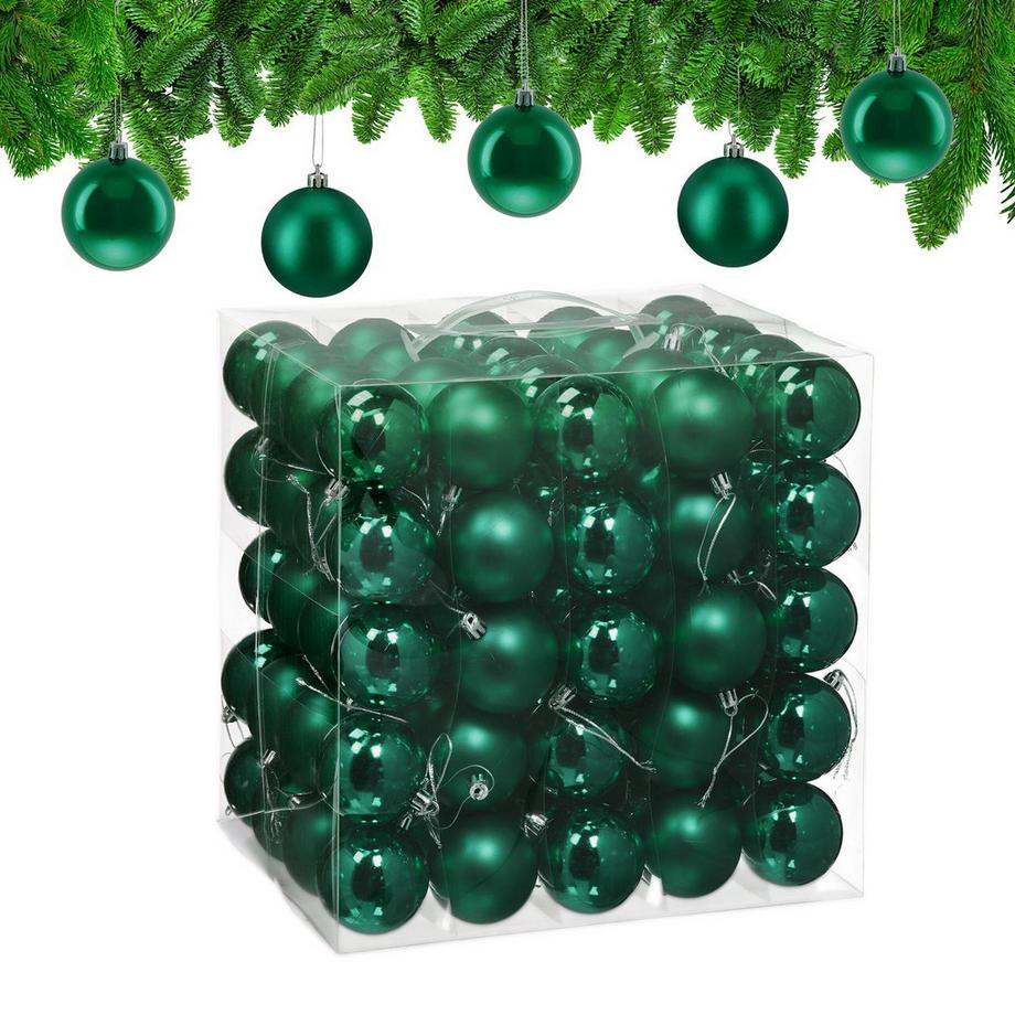 Set di palline per albero di Natale, 100