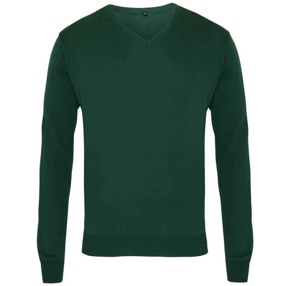 PREMIER Pullover in maglia scollo a V  