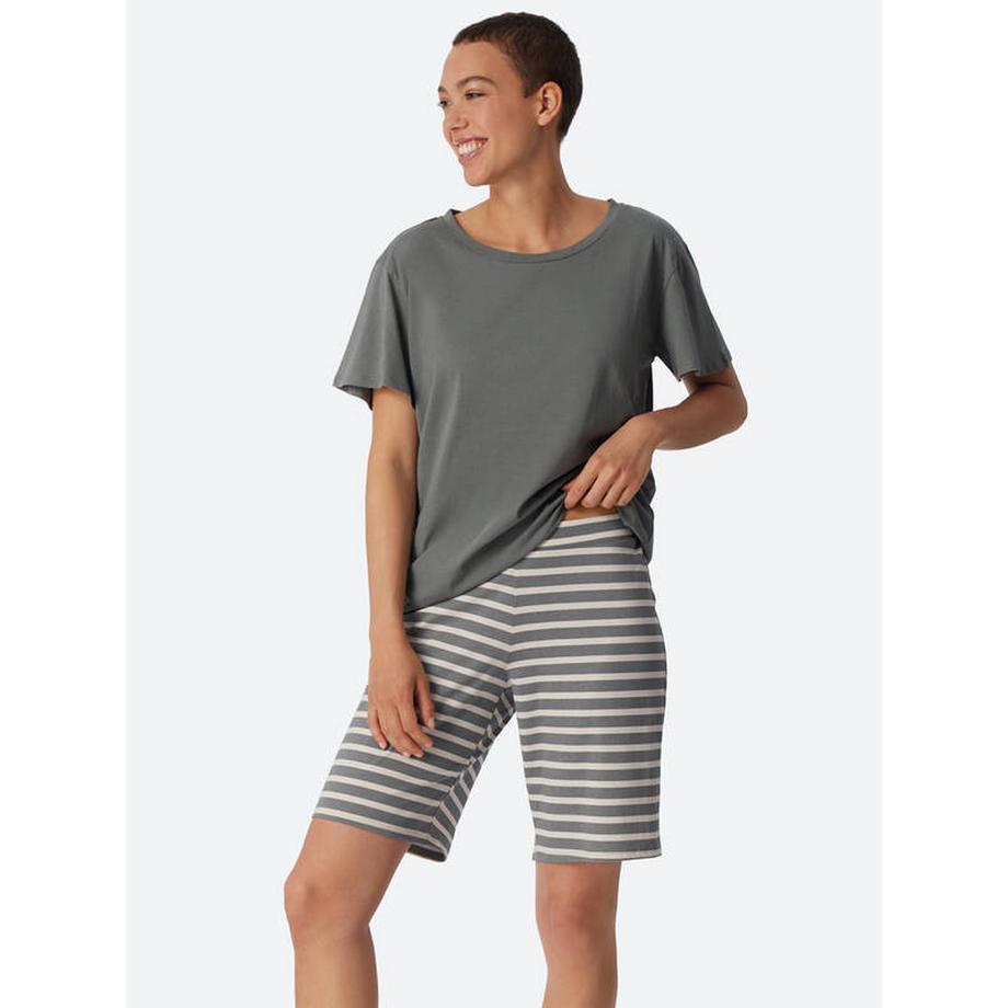 Schiesser Pigiama Corto in Cotone Organico  
