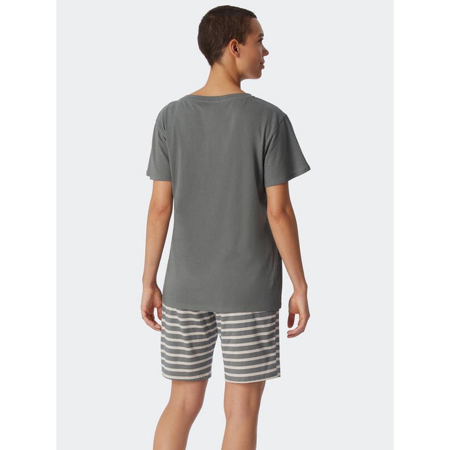 Schiesser Pigiama Corto in Cotone Organico  