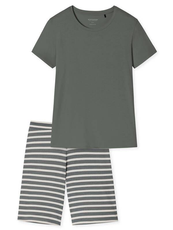 Schiesser Pigiama Corto in Cotone Organico  