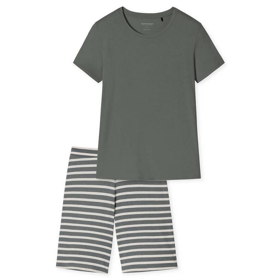 Schiesser Pigiama Corto in Cotone Organico  