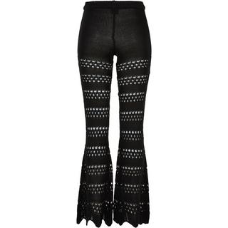 URBAN CLASSICS  legging évasé tricot au crochet 