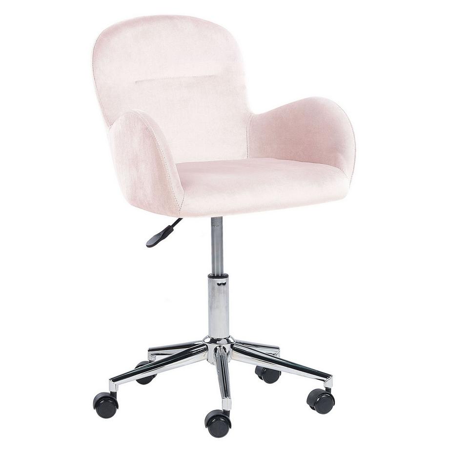 Chaise de bureau en Velours  PRIDDY