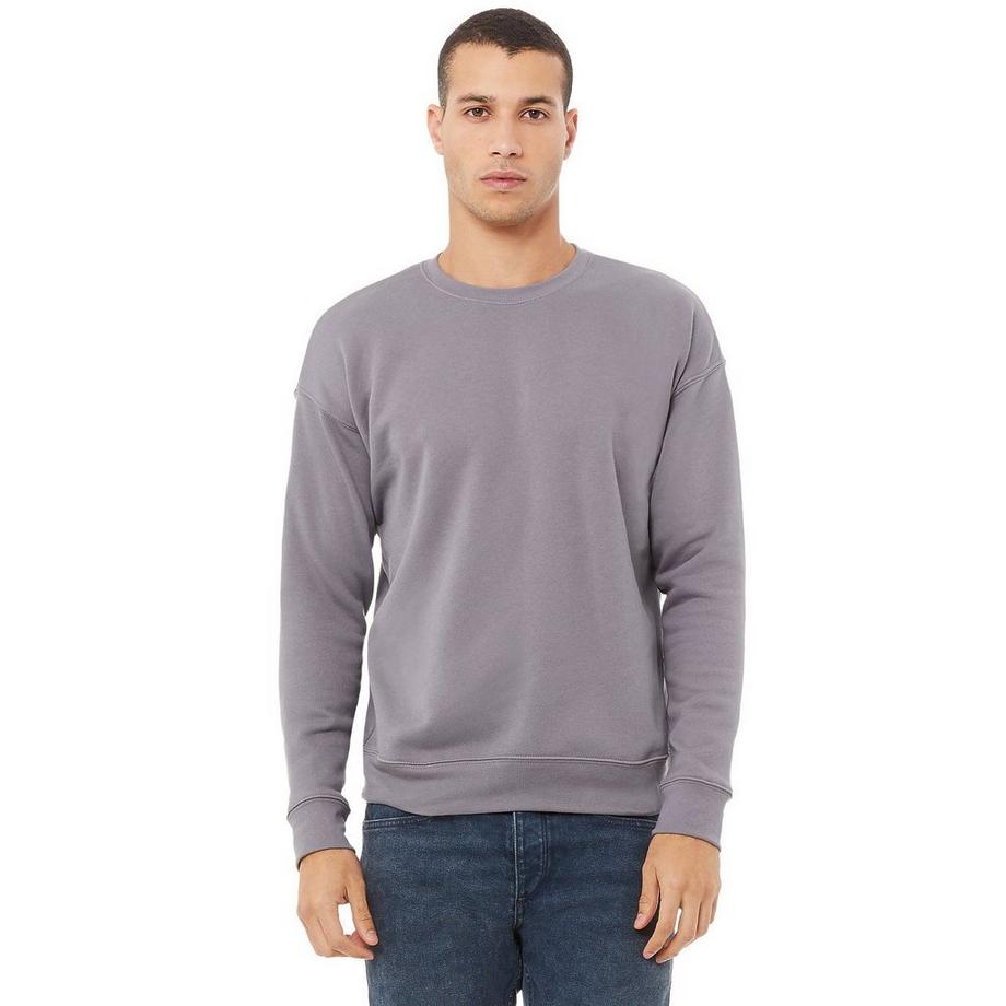 Bella + Canvas Sweatshirt en polaire à épaules tombantes  