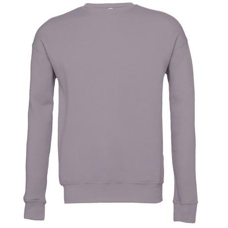 Bella + Canvas Fleece Sweatshirt mit überschnittenen Schultern  