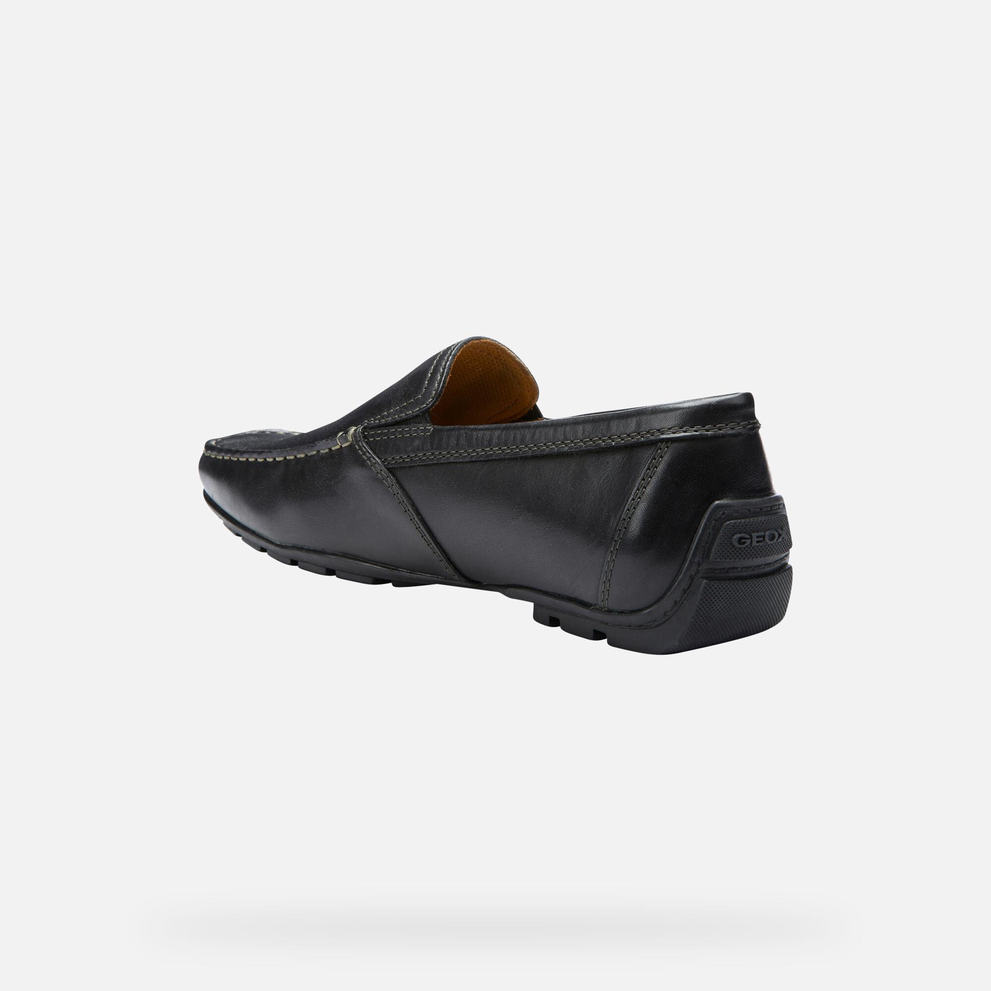 GEOX  mocassins moner smooth leather 