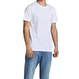 JACK & JONES  T-Shirt  5er Pack Bequem sitzend-JJEORGANIC BASIC TEE O-NECK 5PK 