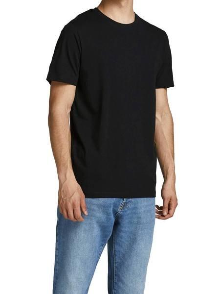 JACK & JONES  Maglietta Uomini Confezione da 5 Vestibilità confortevole-JJEORGANIC BASIC TEE O-NECK 5PK 