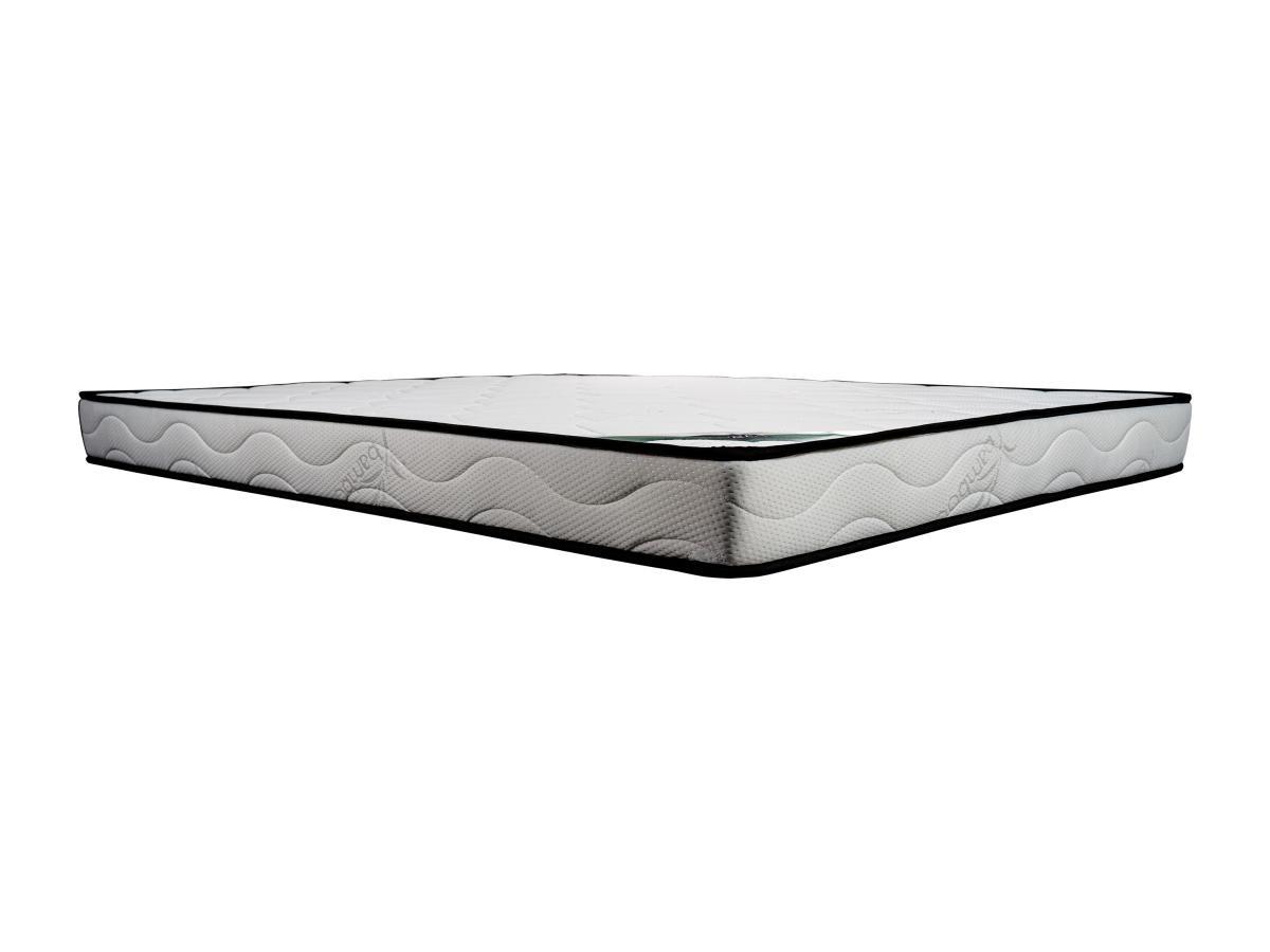 Vente-unique Ensemble 140 x 190 cm sommier tapissier + matelas mousse et coutil bambou ép.15cm - KANANI de NATUREA  