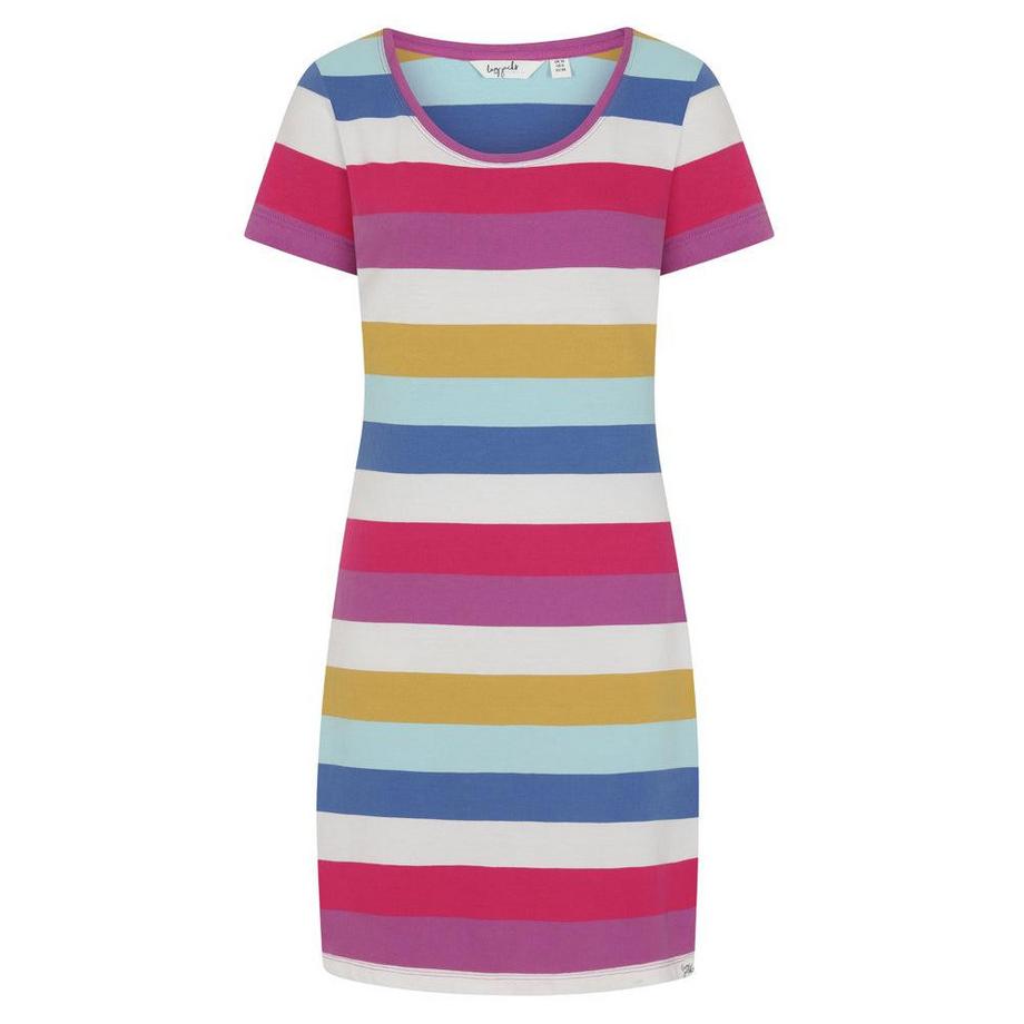 Lazy Jacks Abito T-Shirt a Righe  