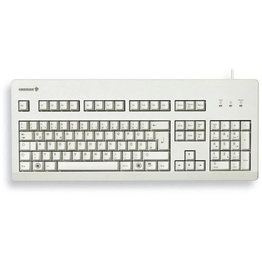 Cherry  G80-3000, Deutsches Layout, QWERTZ Tastatur, kabelgebundene Tastatur, MX blue 