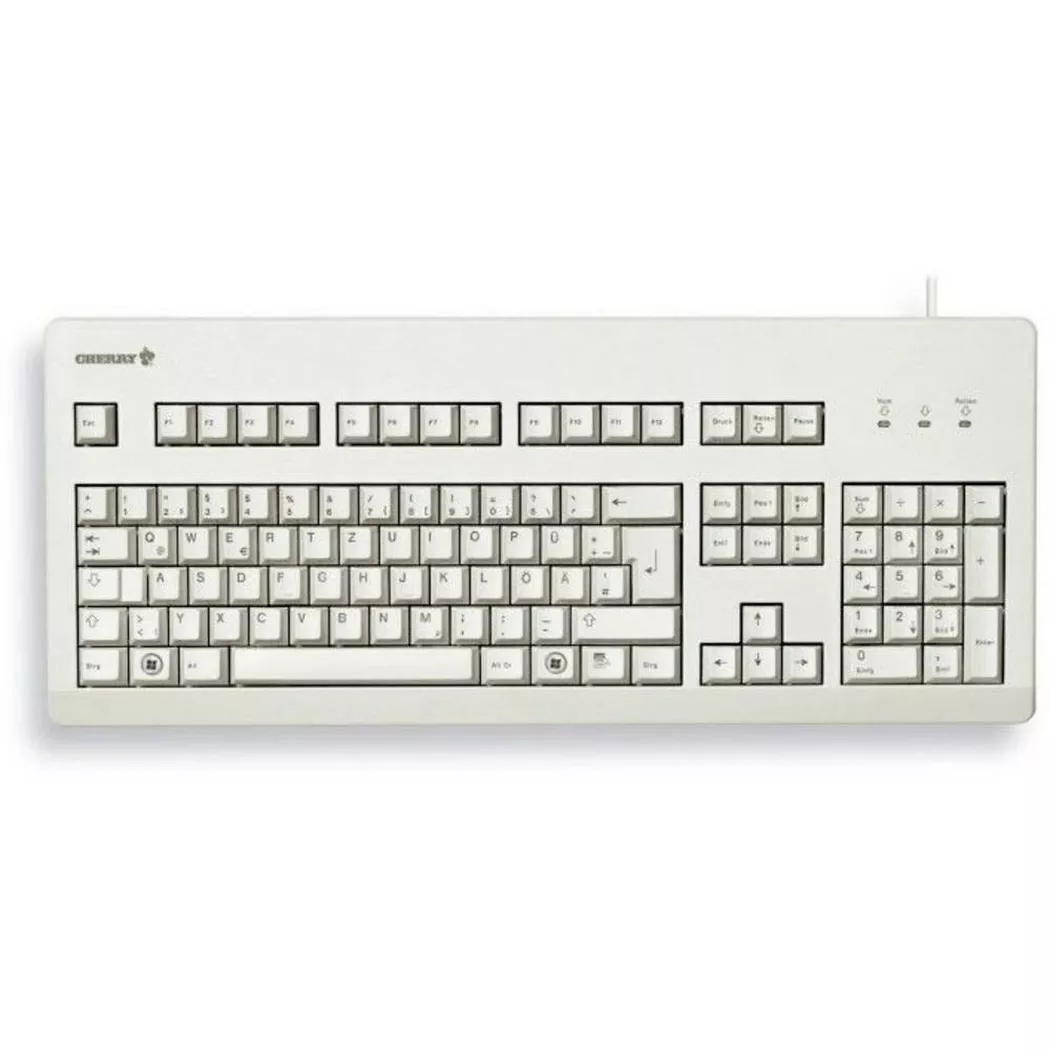 CHERRY G80-3000 keyboard Universal USB QWERTZ German Grey