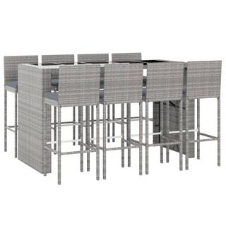 VidaXL Gartenbar set poly-rattan  