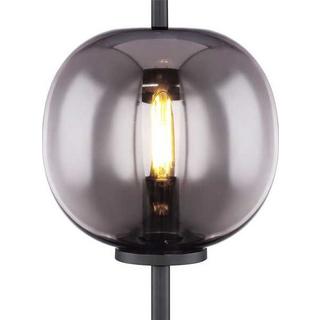 mutoni Lampada da tavolo Blacky metallo nero 1xE14  