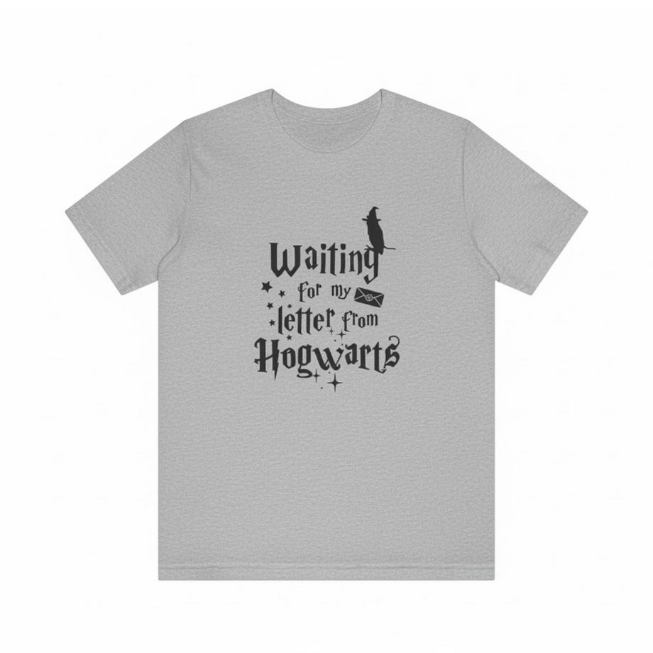 Hogwarts Waiting For My Letter Maglietta Cotone