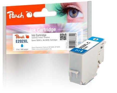 Peach  Tinte Epson T02H2, No 202XL 11 ml, cyan 