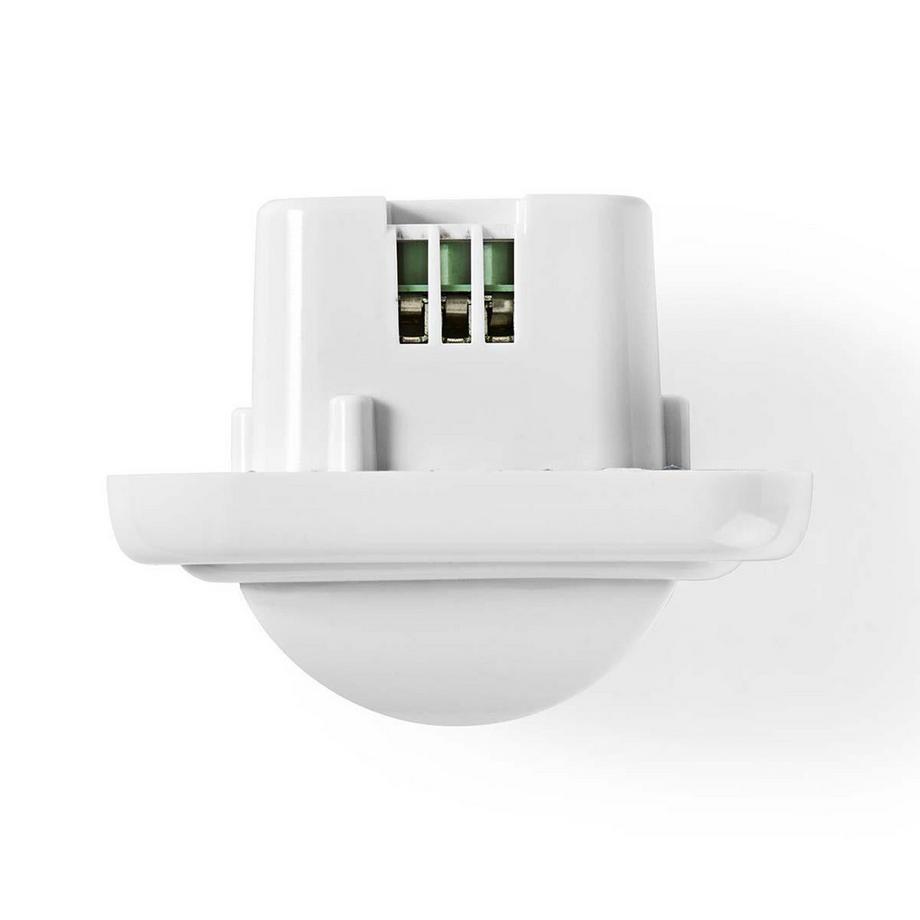 Nedis  Bewegungsmelder | Innenbereich | 2-Draht / 3-Draht | Typ F (CEE 7/7) | 160° | 5 - 200 W | 200 W | 500 W | 3 - 2000 Lux | Sensortechnik: PIR | Sensorbereich: 0,0 - 9,0 m 