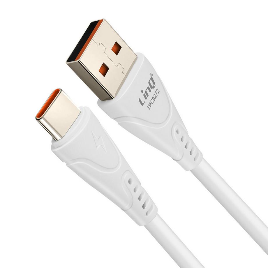 Avizar  USB / USB-C Kabel 1m Weiß, LinQ 
