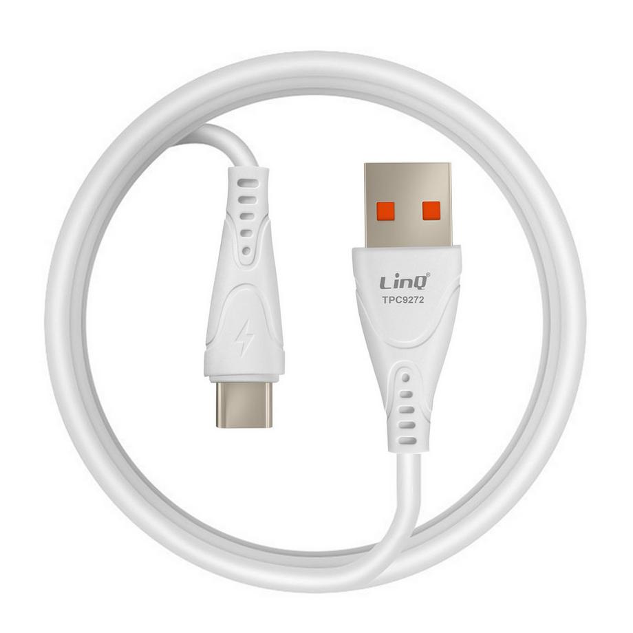 USB / USB-C Kabel 1m Weiß, LinQ